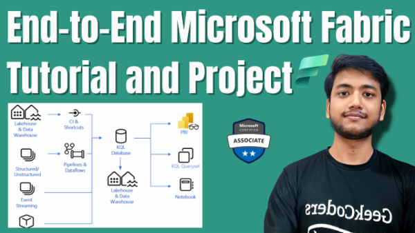Learn Microsoft Fabric Basic to Advance with Project